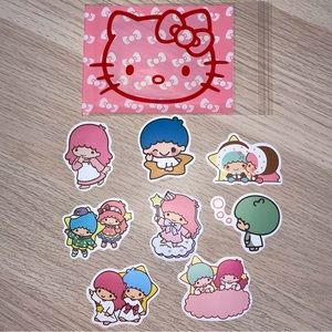 Little Twin Stars Stickers * 8